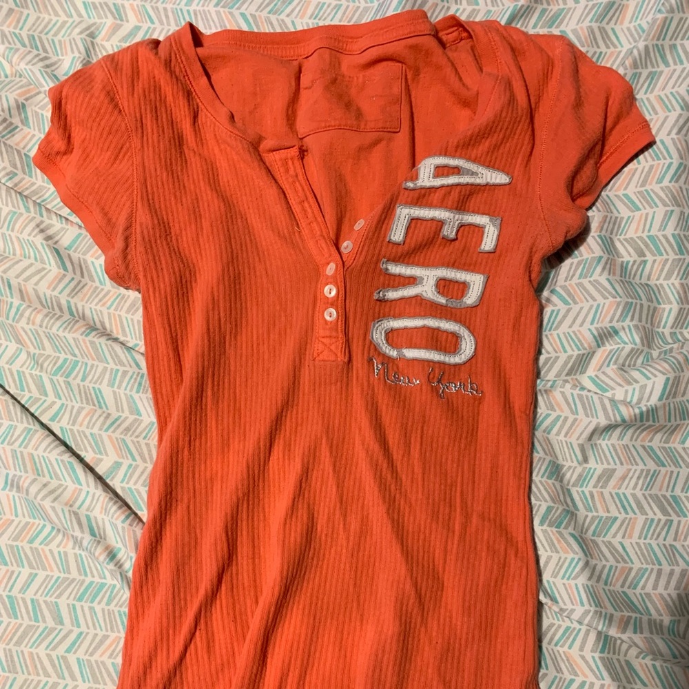 Aeropostal shirt.
